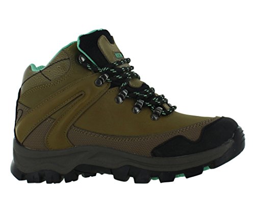 Pacific Trail Rainier Jr Hiking Boots Kids Shoe Size 11, Color: Beige/Khaki2
