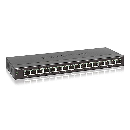Netgear GS316-100PES Switch 16 Ports...