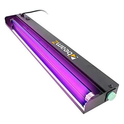 UV Blacklight Strip Bar Light with Glowing Neon Lamp Fluorescent Tube Halloween Mobile DJ Party Lighting Ultra Violet Ultraviolet Effects Cover