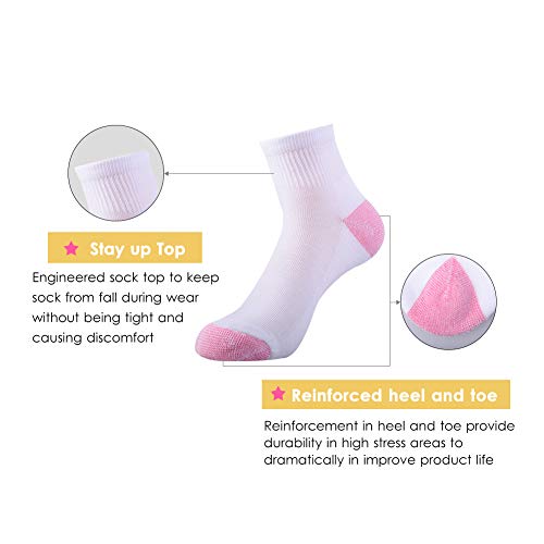 JOYNÉE Ankle Socks Women Low Cut Athletic Running with Cushion for Sports and Casual Use 6-Pairs Pack2