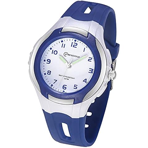 Edillas Reloj Analógico Impermeable para Niñas Cover