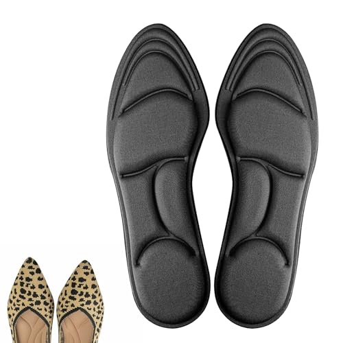 Plantillas para tacones con soporte de arco y espuma viscoelástica miniatura 1