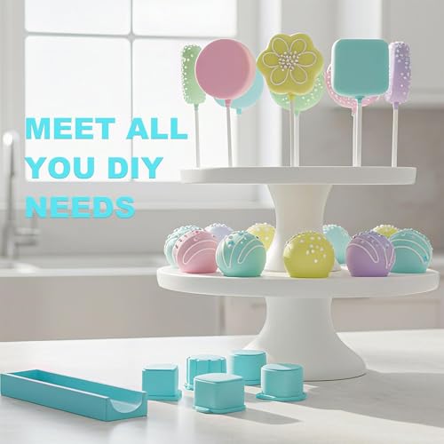 Moldes de pastel Pop Multi-Formes y accesorio de pastelería con bandeja 6