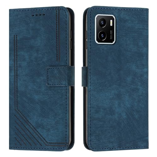 Étui de Téléphone Portefeuille Flip pour Vivo Y15s Idéal pour Vos Sorties Urbaines