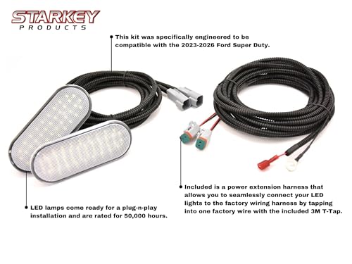 Kit de Lámparas LED para Camioneta Ford Super Duty 2023-2026 miniatura 4