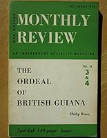 The Ordeal of British Guiana B001IP42B4 Book Cover