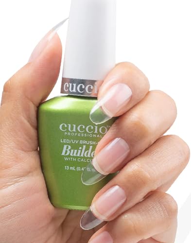 Gel de renforcement Cuccio avec calcium LED UV transparent 13ml pour ongles - 3