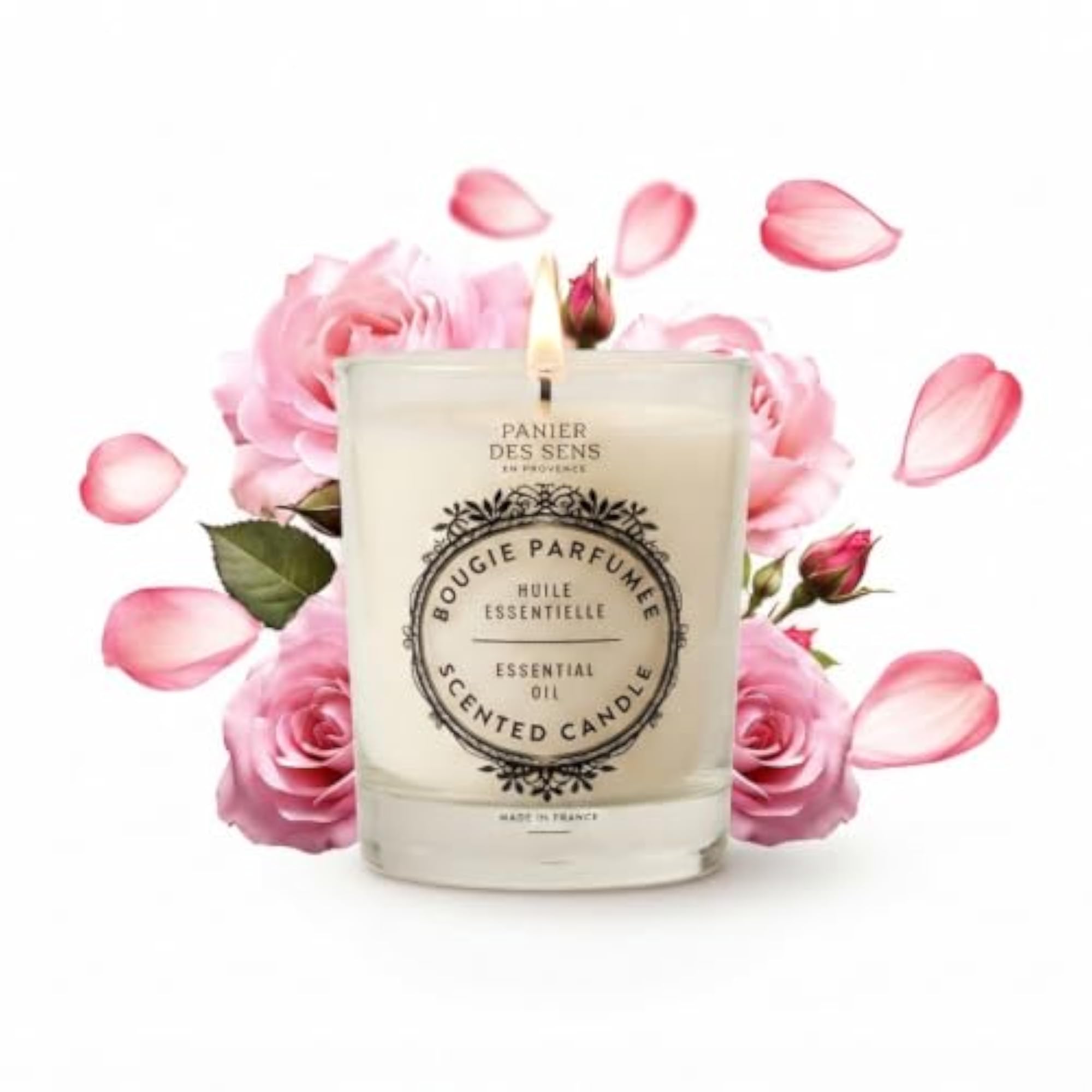 Rose Scented Candle - 180 g