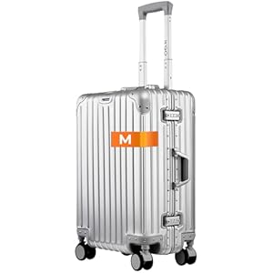 It'Go Aluminium Koffer M Groß Kleinkoffer Hartschalenkoffer Handgepäck Reisekoffer Kabinengepäck Koffer&Trolleys Silber