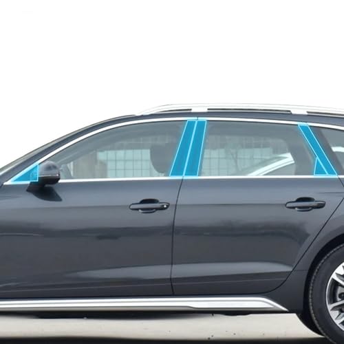 Éliminez les rayures sur les piliers Audi A4 B9 avec notre film TPU protecteur