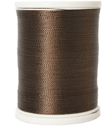 King Rayon Thread 40 Weight 850 Yds: Dark Brown miniatura 1