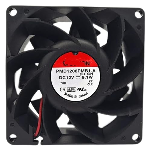 RHFYBSQA Ventilador de refrigeración PMD1208PMB1-A(2).GN de ​​12 V y 9,1 W