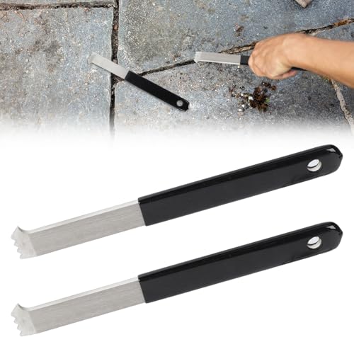2PCS Paving Slab Puller, Paving Brick Puller with Micro-Toothed, Heavy Duty Paving Puller Lifter Tool, Paver Extraction Tool, for Garden Lawn Yard Patio Replace Paver Blocks