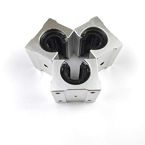 Type ouvert bloc de roulement sbr25uu pour glissière rigide