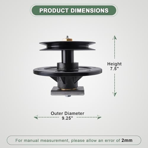107-8504 Replace 285-881 Spindle Assembly Fits for Toro Z Master Z400 Z441 Z449 Z450 Z453 Z500 Turbo Force & Grandstand with 48" 52" 60" Mower Decks by AEFHKM - Used condition - Image 3