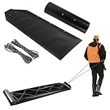 Deer Drag Sled - Multi-Purpose Deer Sled Game Hauler, Hunting Sled for Hauling Deer Wild Boar Antelope Grouse and Fish, Easy to Carry and Transport, with Pull Rope