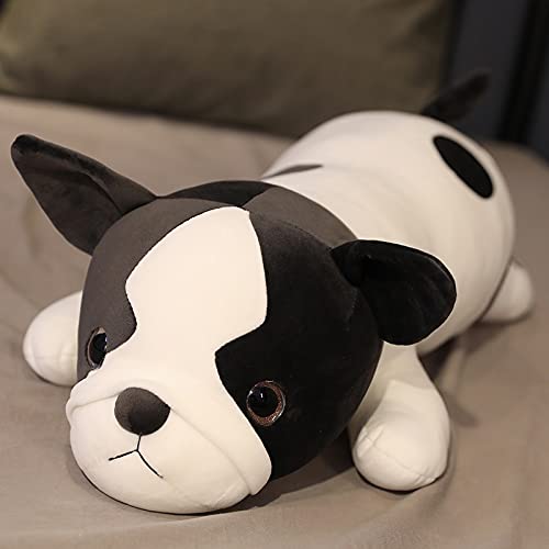 80-120 cm couché Bouledogue français Jouets en Peluche Personnel Mignon Chien Chiot Animal poupée Doux Long Sommeil Oreiller Coussin Enfants Filles Cadeau 100 cm Cover