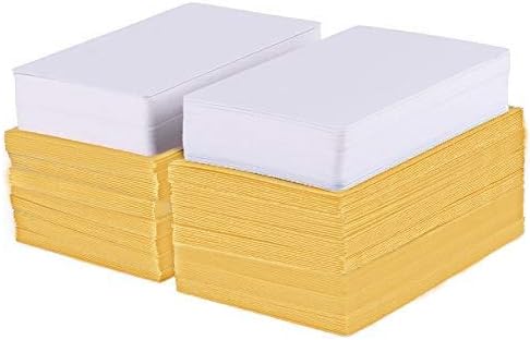 140 Mini Envelopes With White Blank Note Cards, Mini Envelopes 4"x 2.7" For Business Cards, Gift Cards (Gold) - Image 3