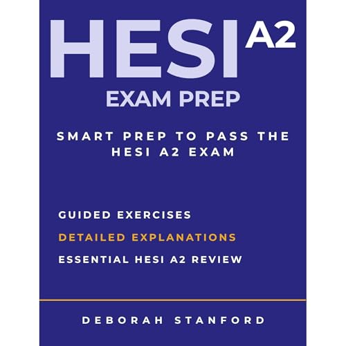HESI A2 Exam Prep Audiolibro Por Deborah Stanford arte de portada