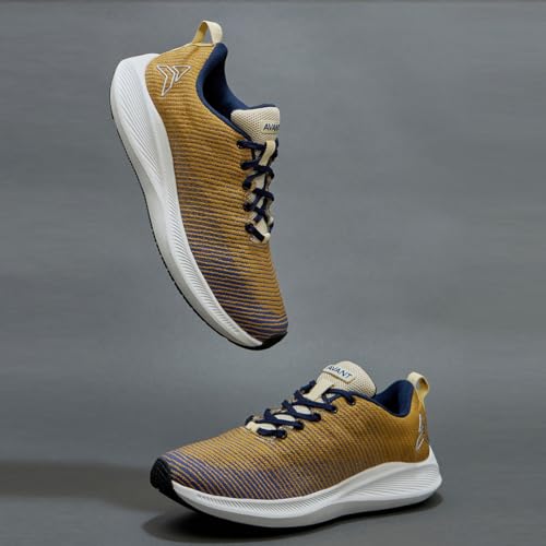 Image of AVANT Men's Matrix Running Shoes - Superior Cushioning, Enhanced Grip TPR Outsole, Superior Traction, Anti Skid, Lightweight, Shock Absorption Tech, Sports Footwear
