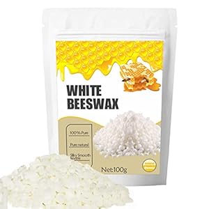 Yellow Organic Natural Beeswax Pellets, Premium Cosmetic-Grade Beeswax Pellets Ideal for Candle Making & DIY Skin Care…