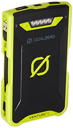 Goal Zero Venture 70 17700mAh Waterproof Power Bank, 2X Micro USB to USB Cables