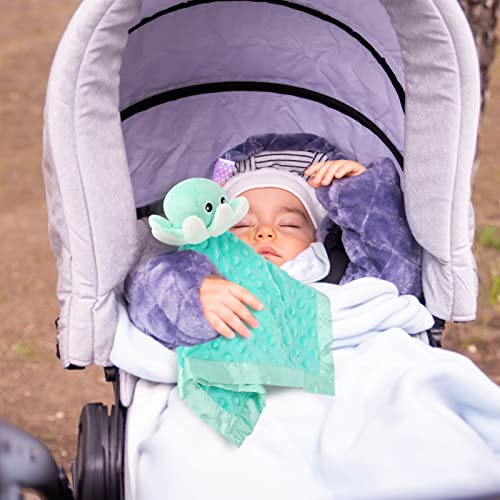 Jariferr Baby Security Blanket Loveys For Baby Snuggle Toy Plush Octopus Stuffed Animal Baby Gifts For Girls And Boys Newborn #TOP6