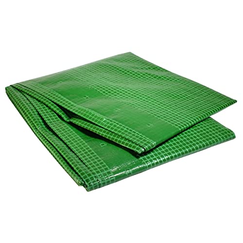Bâche plastique 4 x 10 m armée verte 170g/m² - bâche armée renforcée 4x10 m en polyéthylène