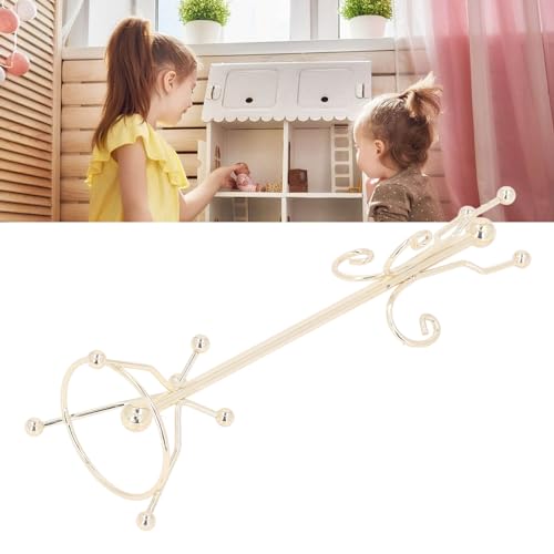 Dilwe Puppenhaus-Garderobe, Ma&szlig;stab 1:12, Puppenhaus-Garderobe, Miniaturen, Puppenhaus, Hut-Garderobe, St&auml;nder, Realistische Miniatur-Halle, M&ouml;bel, Zubeh&ouml;r, Spielzeug