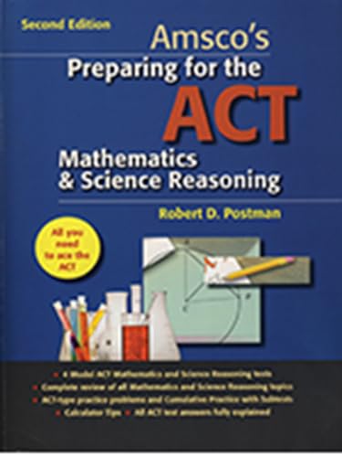 Preparing for the ACT Mathematics & Science Reasoning - Student Edition