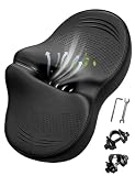 WUVOP Noseless Oversized Bike Seat
