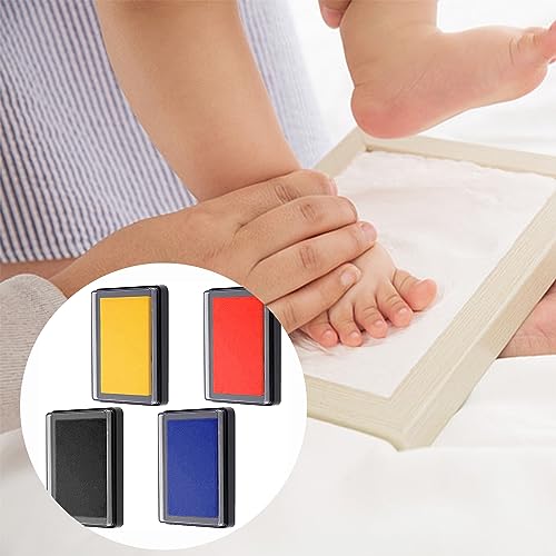 Hand-und-Fusabdruck-Baby-SetBabygeschenkeHandabdruck-Baby-Must-HavePfotenabdruckStempelkissen-Baby-Hand-und-FusBaby-ErinnerungGips-AbdrucksetsBaby-GadgetFusabdruck-Baby-FarbePaw-Print-Negro