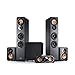Produktbild Teufel Ultima 40 Surround Power Edition 5.1-Set - Heimkino Lautsprecher 5.1 Soundanlage Kino Raumklang Surround Subwoofer Movie High-End HiFi - schwarz