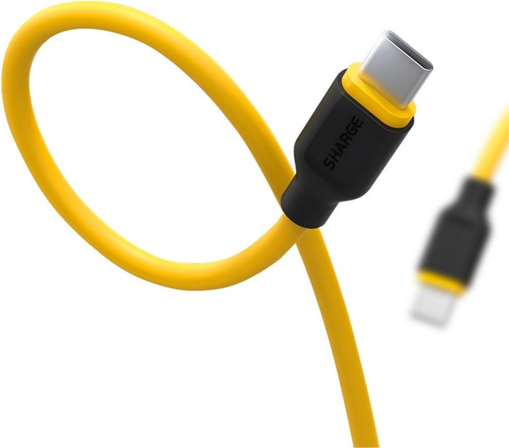Sharge USB-C to USB-C Highly-Elastic Cable - 100W (B078NV8WK9) Amazon Price History, Amazon Price Tracker