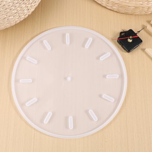 Molde de silicona para reloj epoxi que facilita tus manualidades y proyectos DIY 8