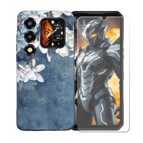 BMPNLSZ �K�p Oukitel WP66+HD�����K���X�ɓK�����ėpTPU�ی�J�o�[�A�V���J�Q���V�F���o���p�[�ی�o�b�N�V�F��-�K�p Oukitel WP66�ɓK����9�d�x�X�N���b�`�h�~�X�N���[���ی�J�o�[ BST11