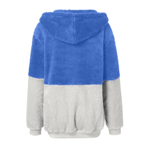 Womens Turtle Neck Hoods Outfits for Women Long Sleeve Thermal Fuzzy Hooded Basic Fall Winter 2025 Trendy Y2K3