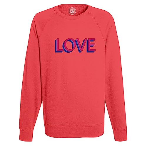 Sweatshirt Homme Bi Love symbole de l'Amour universel et de la Pride
