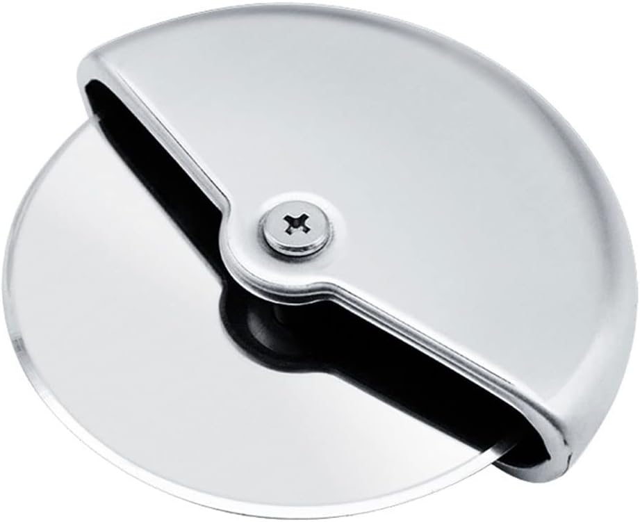 Pizza Cutter, Pizza Cutter Wheel, Pizza Slicer with Ergonomic Handle, Stainless Steel Pizza Cutter Wheel for Kitchen