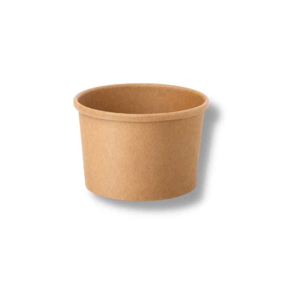 Générique Pot à sauce en carton coloris brun naturel, en carton de 2000 unités, plusieurs contenanceq (6cl)
