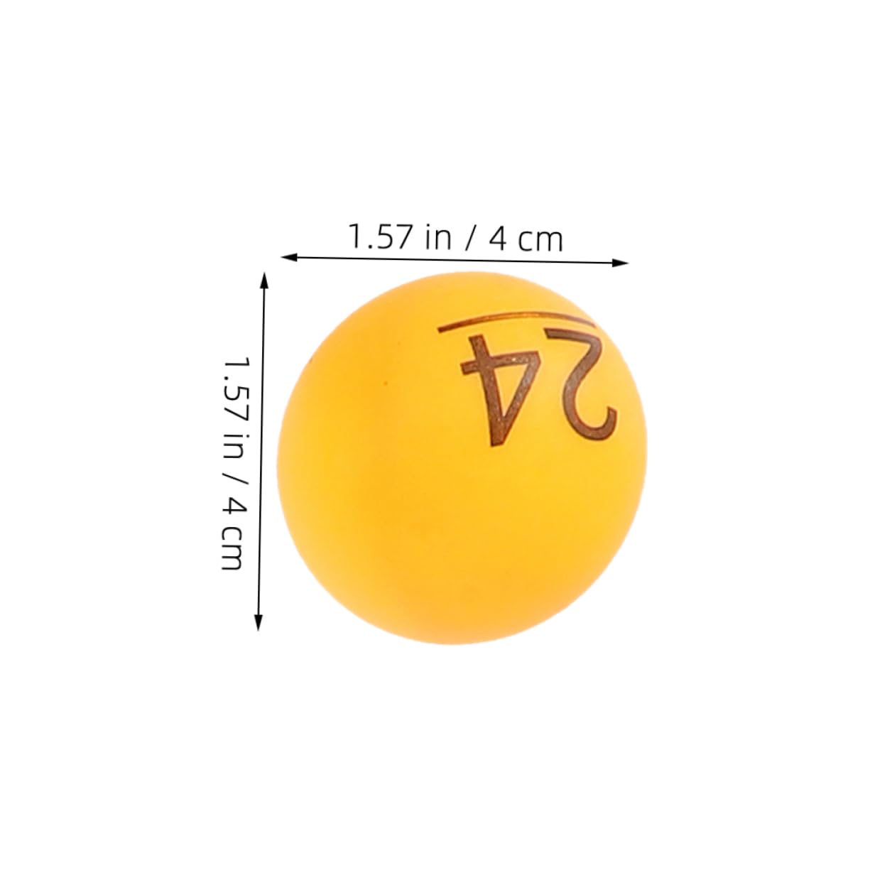 WOONEKY Boules Numérotées en Plastique 1 à 90, Lot de 90 pour Bingo