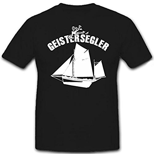 T-shirt Ghost Sailor Marine 4XL la solution confort noir pour les carrures fortes