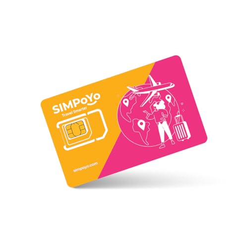 Carte SIM 5G/4G Europe 10Go internet mobile prépayé forfait 30 jours