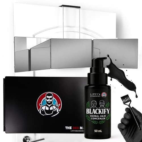 Correcteur capillaire végétal BLACKIFY d'excellence et son miroir 360 premium