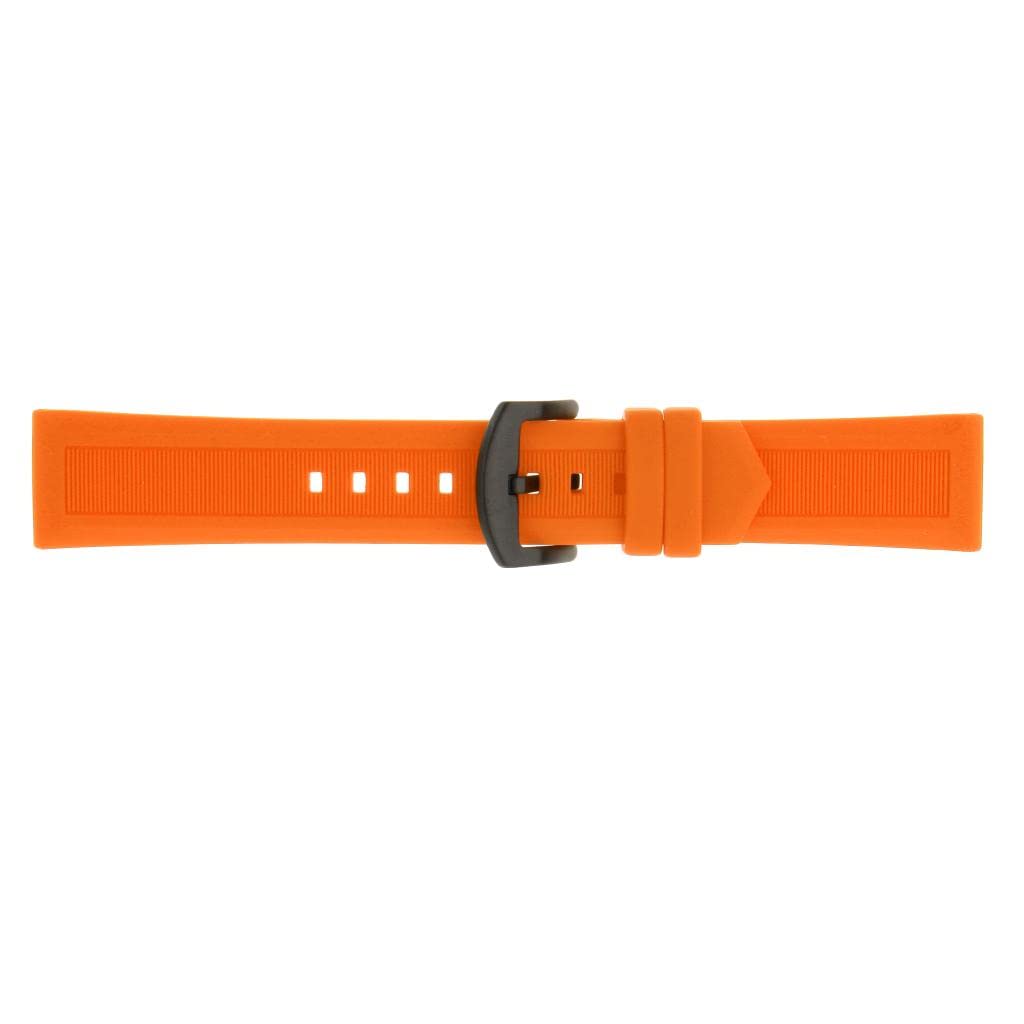 CALANDIS® Premium Orange Silicone Rubber Sport Replace Watch Band Strap Band 21mm (B09ZTYQ297) Amazon Price History, Amazon Price Tracker