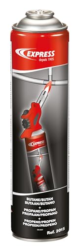 Express, 2015, Cartouche Gaz 326 g Propène (36%) + Butane + Propane pour Réf. 343, 351 et 525, Accessoire pour Fer à Souder, Lampe à Souder, Fer de Couvreur,...