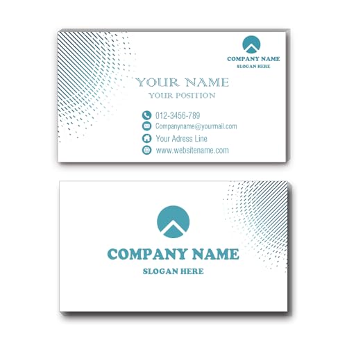 Tarjetas de visita personalizadas con logotipo/foto para