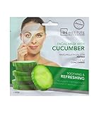 Mascarilla facial relajante y refrescante de frutas con pepino IDC