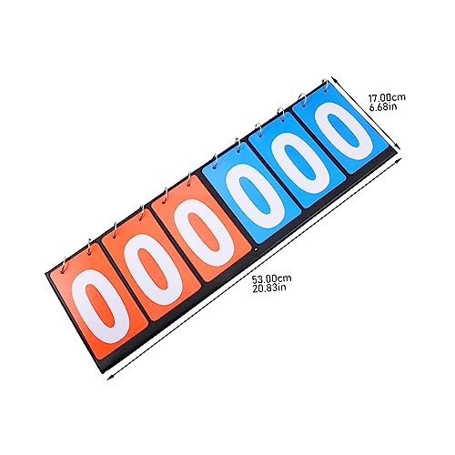Marcador Multiusos para Juegos Deportivos con Paneles Rojo y Azul miniatura 2