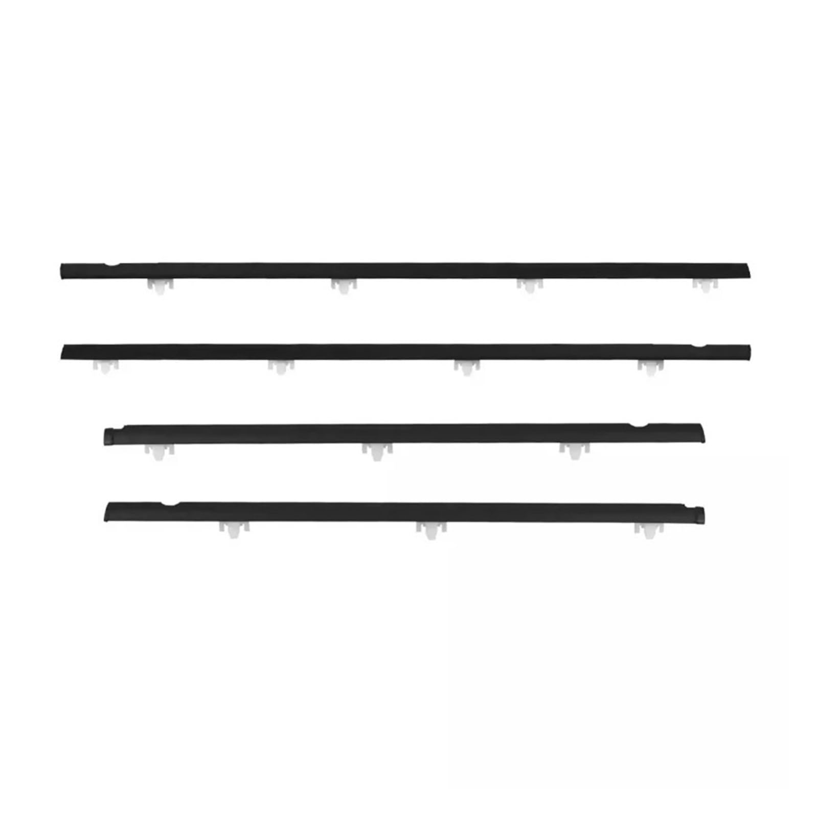 Sifusm One Color Rubber Seal For Nissan For Sentra For Sunny B13 4D Sedan 1991-1994 Car Side Window Weather Strip Waterproof Pressure Sealing Strip